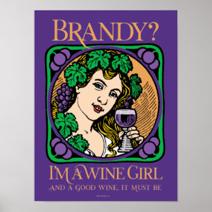 Brandy (jag är en vin-flicka) poster