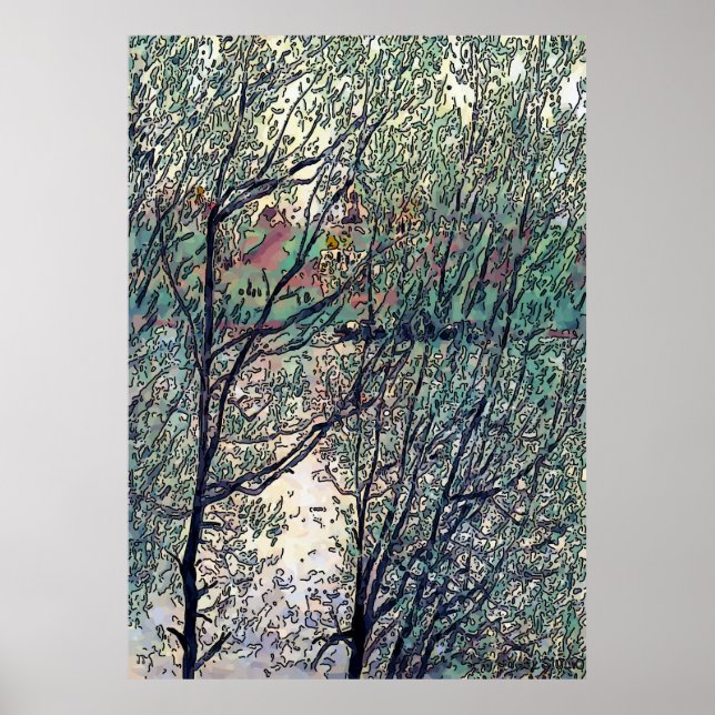 Brandywine Bäck, Delaware, USA Poster (Framsidan)