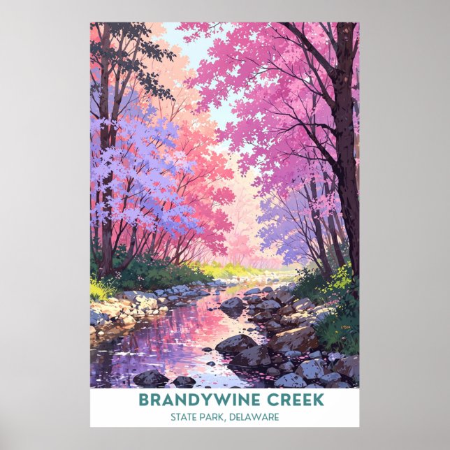 Brandywine Bäck State Park, Delaware Poster (Framsidan)