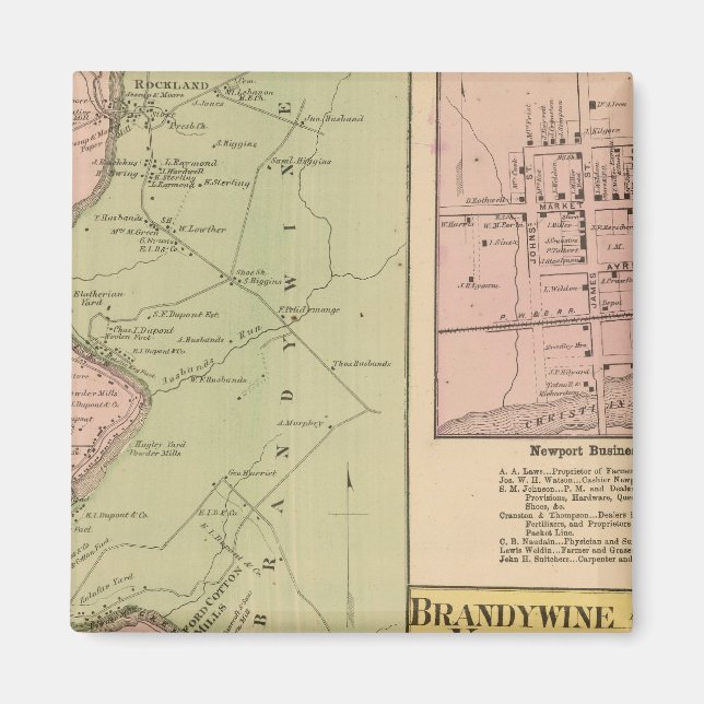 Brandywine Banker Magnet (Framsidan)