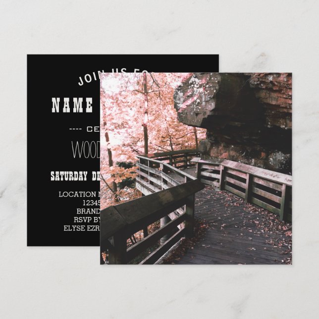 brandywine boardpromenad inbjudningar (Fram/baksida)