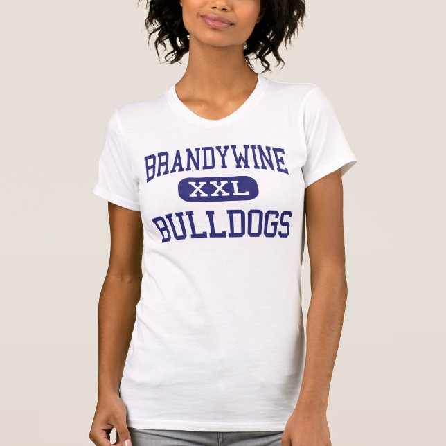 Brandywine - bulldoggar - kick - Wilmington Tröja (Framsida)