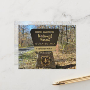 Brandywine Campground Postcard Vykort