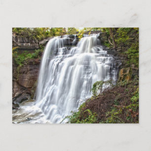 Brandywine Falls Cuyahoga National Park Postcard Vykort