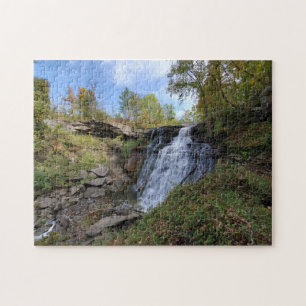 Brandywine Falls, Cuyahoga National Park, puzzle Pussel