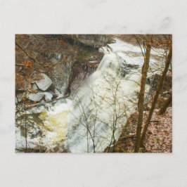 Brandywine Falls in Winter, Ohio Vykort