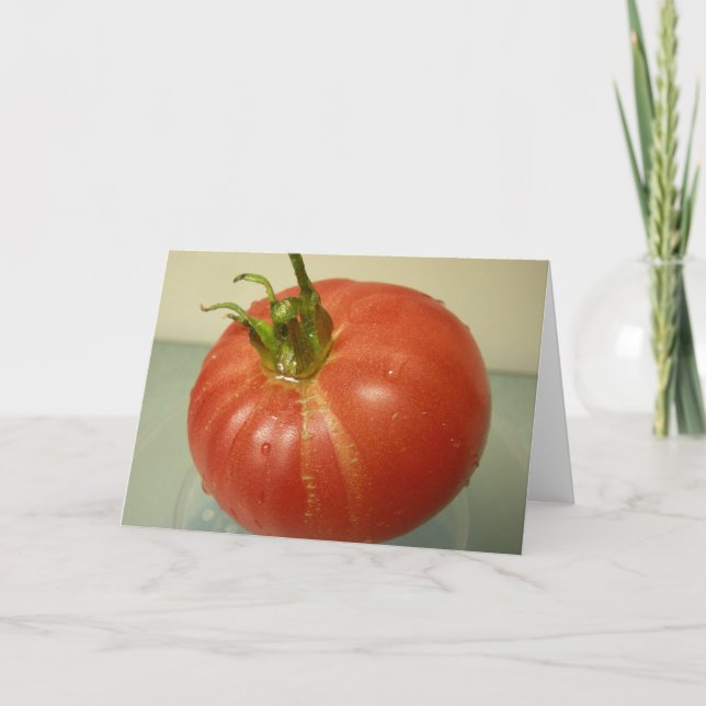 Brandywine Tomato Kort (Framsida)
