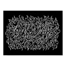 Bränn allt - skriv ut