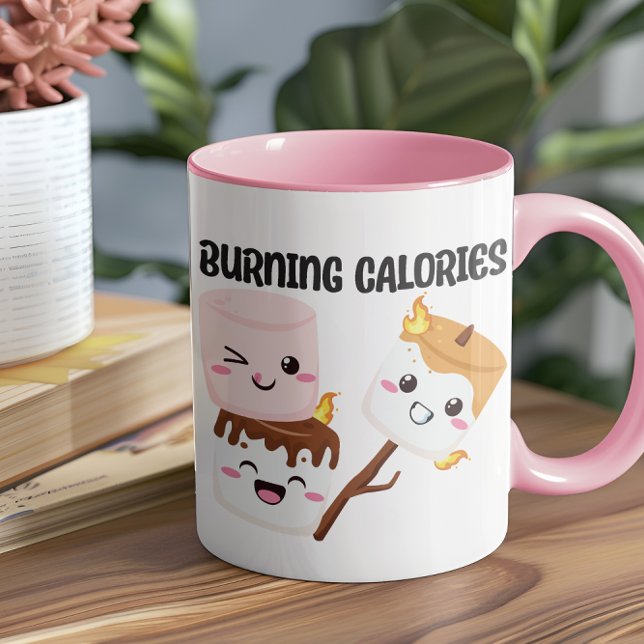 Bränn Calories Marshmallow Meme Mugg ( No need to be “mallow-dramatic”. This fantastic mug features some serious eye candy.)
