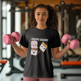 Bränn Calories Marshmallow Meme T Shirt