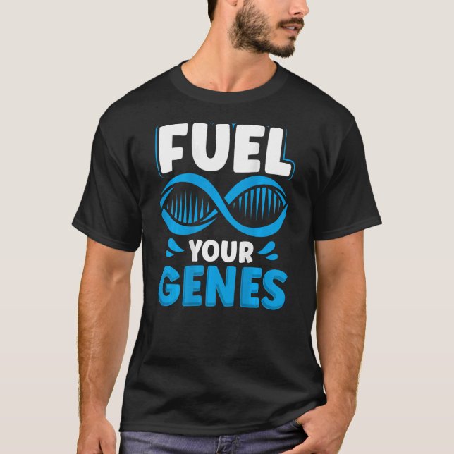 Bränn din biologilärare för genbaktryck t shirt (Framsida)