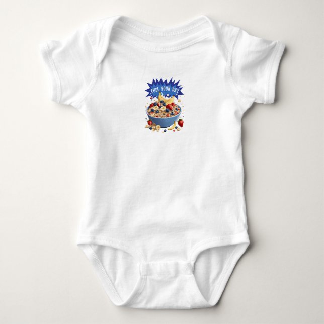 Bränn din dagspannmål t shirt (Framsida)