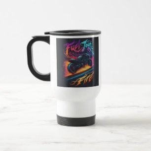 "Bränn din eld" - Travel Coffee Mug. Resemugg