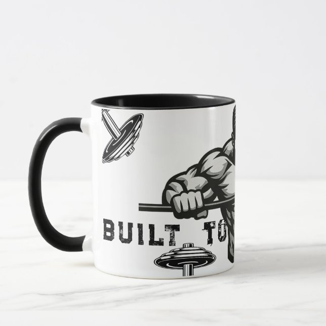 Bränn dina muskler, gym Motivation Mugg (Vänster)