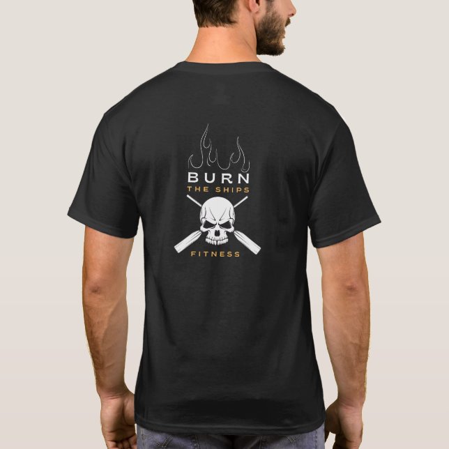 Bränn Fraktasernas duglighet T Shirt (Baksida)