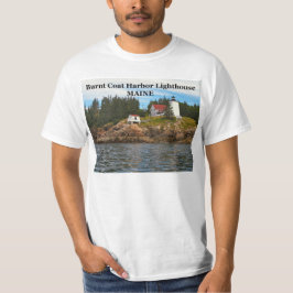 Bränn Jacka Harbour Lighthouse, Maine T-Shirt