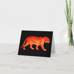 Bränn kort för Bright Greeting Card