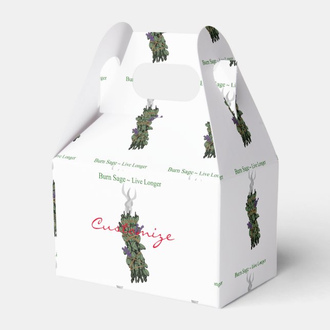 Bränn sage thunder_Cove Presentaskar (Framsidan Sidan)