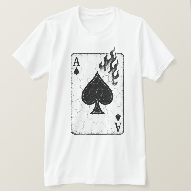 Bränn spelet t shirt (Design framsida)