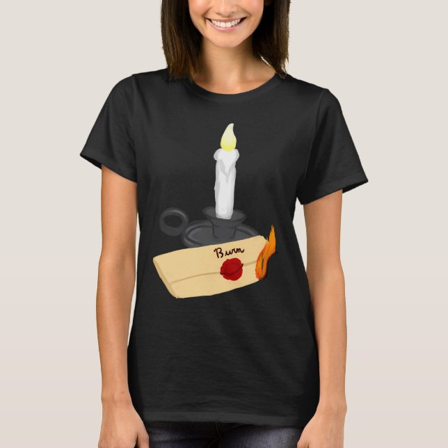 Bränn T Shirt (Framsida)