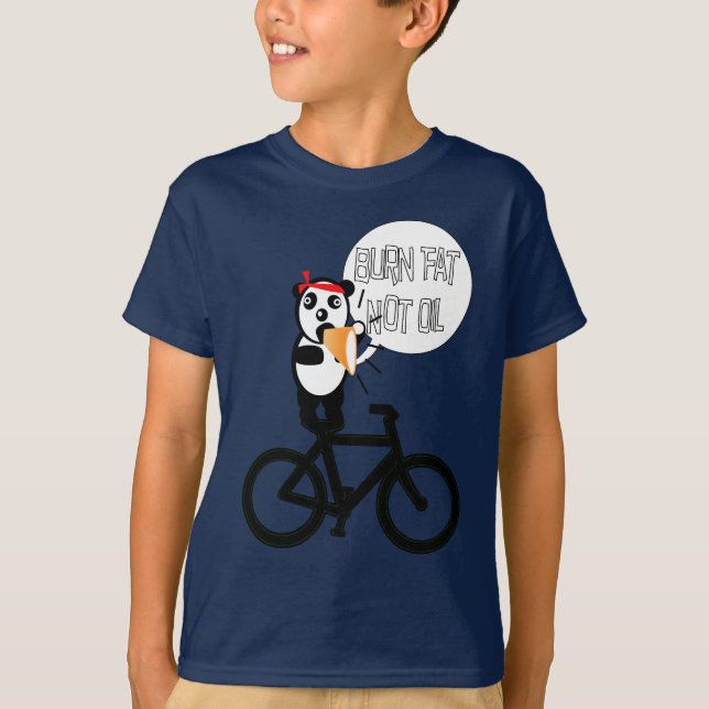 Bränn Tjock, ej olja T Shirt (Framsida)