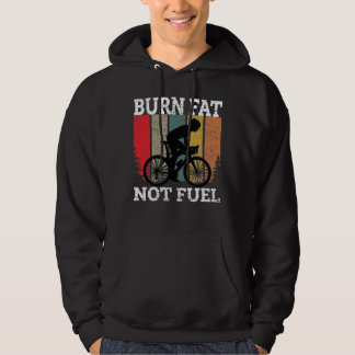 Bränn Tjock, inte oljesnål cykeldesign Hoodie