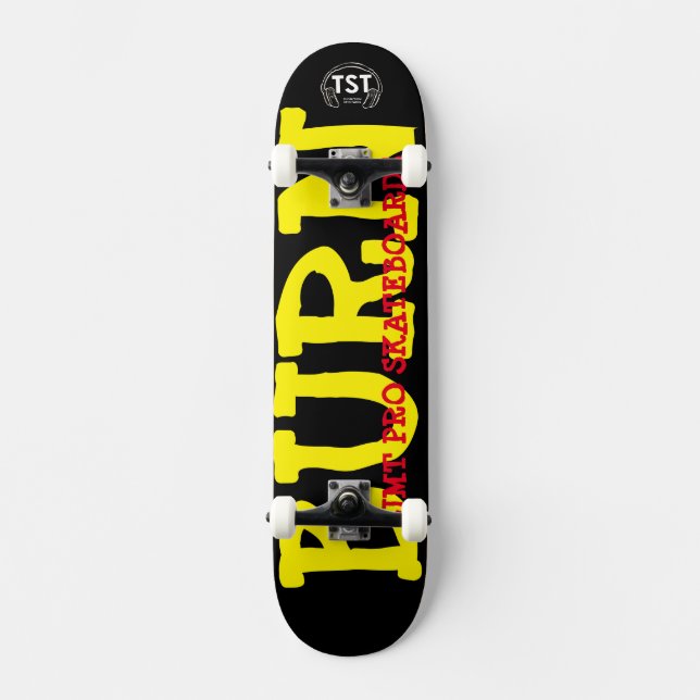 BRÄNN  / TST   Skateboard (Framsida)