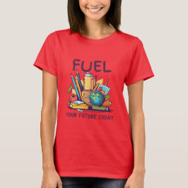 Bränna din framtid i dag t shirt