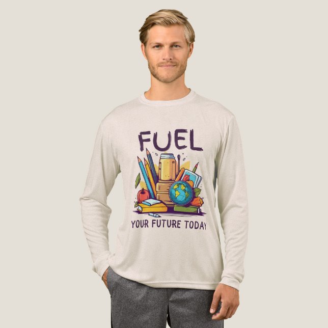 Bränna din framtid i dag t shirt (Hel framsida)
