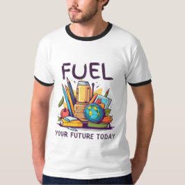 Bränna din framtid i dag t shirt