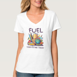 Bränna din framtid i dag t shirt