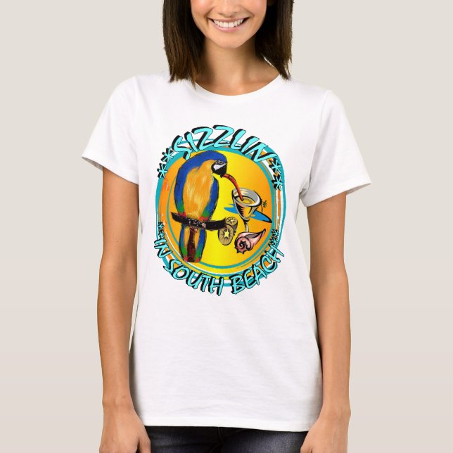 BRÄNNANDE PAPAGOYER T SHIRT (Framsida)