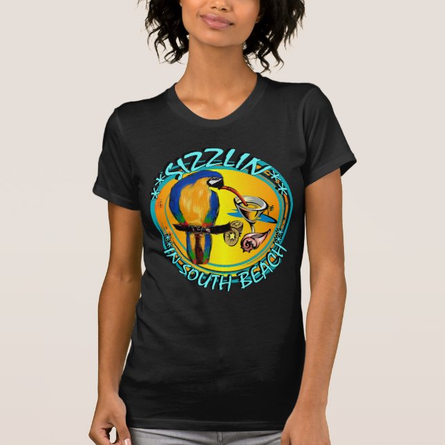 BRÄNNANDE PAPAGOYER TEE (Framsida)