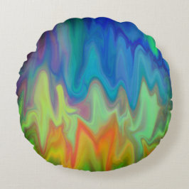 Brännar Färg Rund Kudde