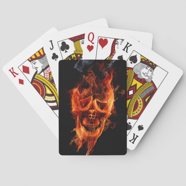 Brännar skal casinokort (Baksidan)