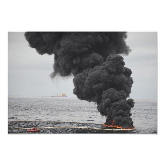 Brännare av koncentrerad råolja fototryck (Framsidan)