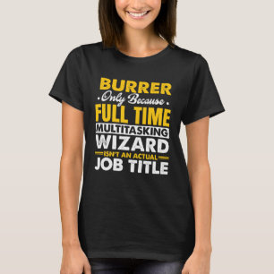 Brännare för erbjudande t shirt