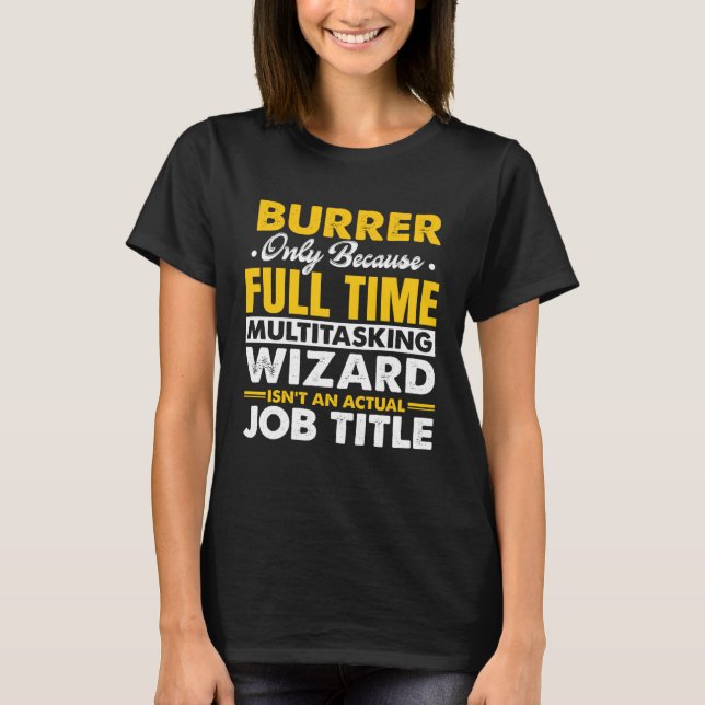 Brännare för erbjudande t shirt (Framsida)