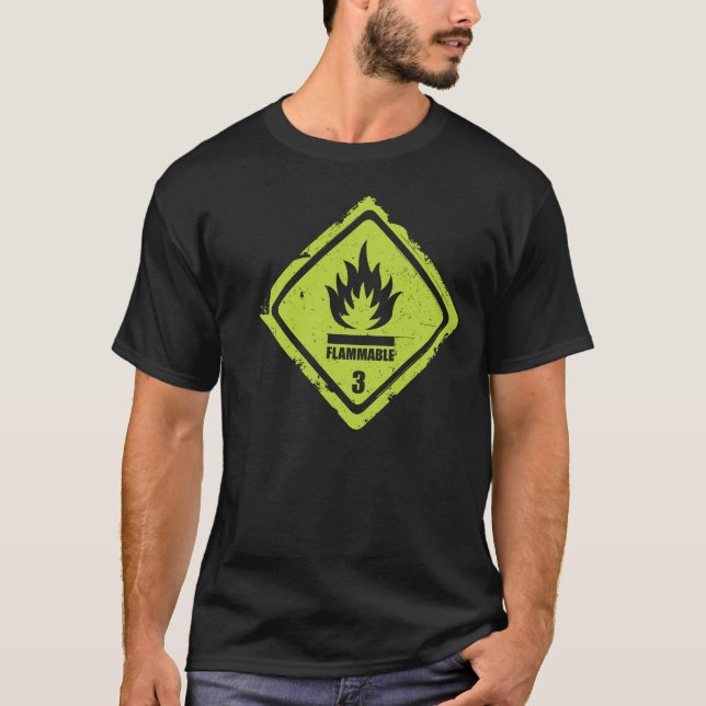 Brännbart Tee (Framsida)