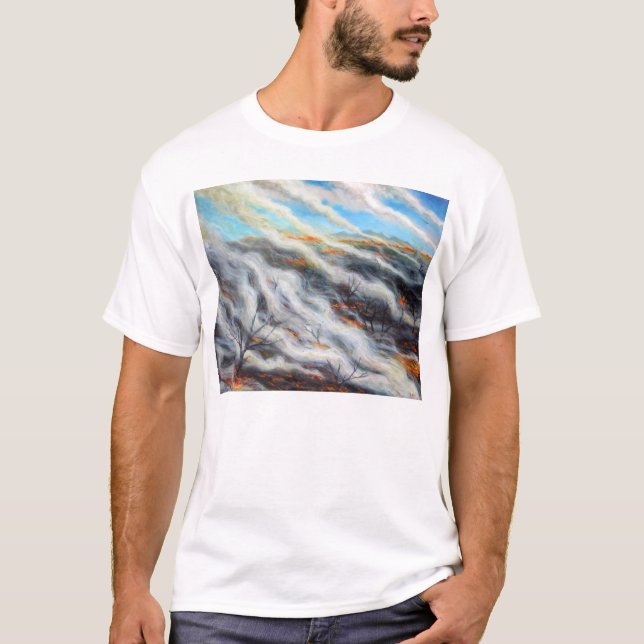 Brännd jord 2014 tee (Framsida)