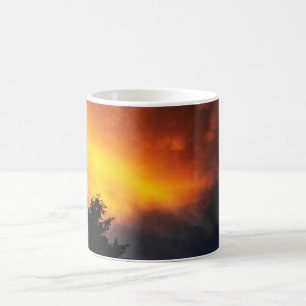 Brännhet himmel kaffemugg