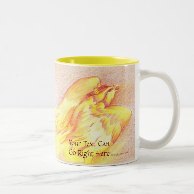 Brännhet Phoenix mugg (Höger)