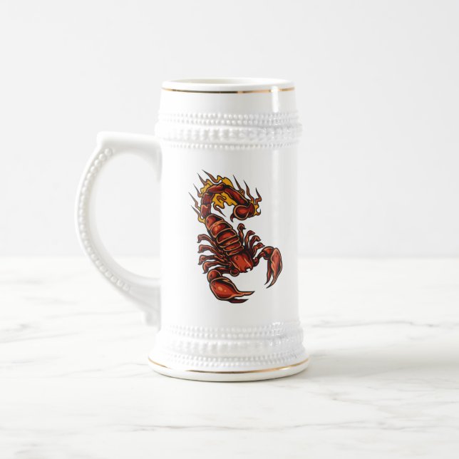 Brännhet Scorpion Stein Sejdel (Vänster)