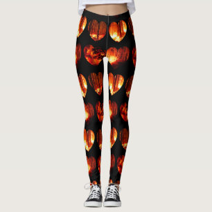 Bränning av Kärlek Skogen BurnDown Leggings