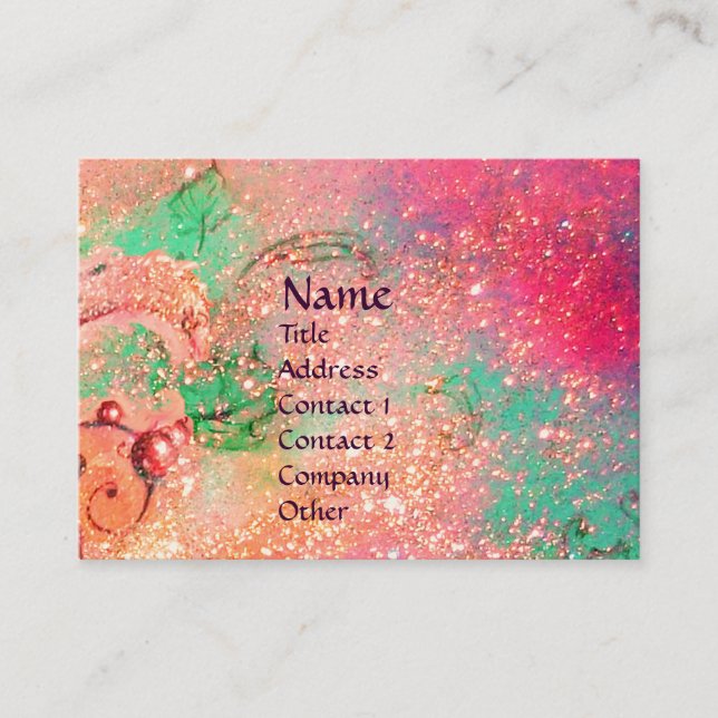 BRÄNNING AV KARNIVAL/teater, Dance and Music Visitkort (Framsida)