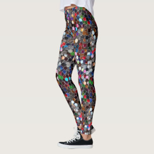 Bränning av Man multifärg-sekvenser Leggings
