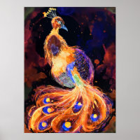 Bränning av Phoenix Peacock