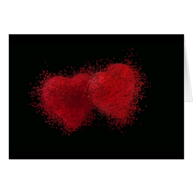 Bränning med Kärlek Hälsningskort (Framsidan Horizontal)