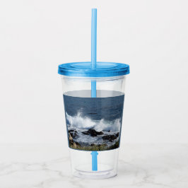 Bränningarna i Stilla havet Take Away Mugg