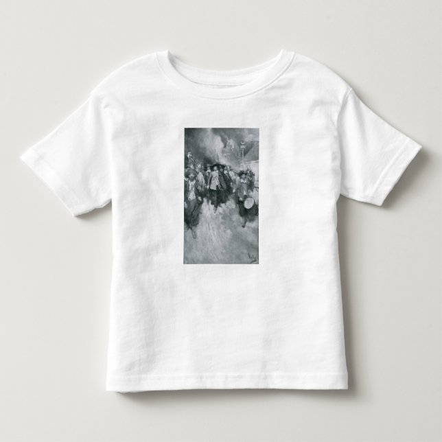 Bränningen av Jamestown Tee (Framsida)
